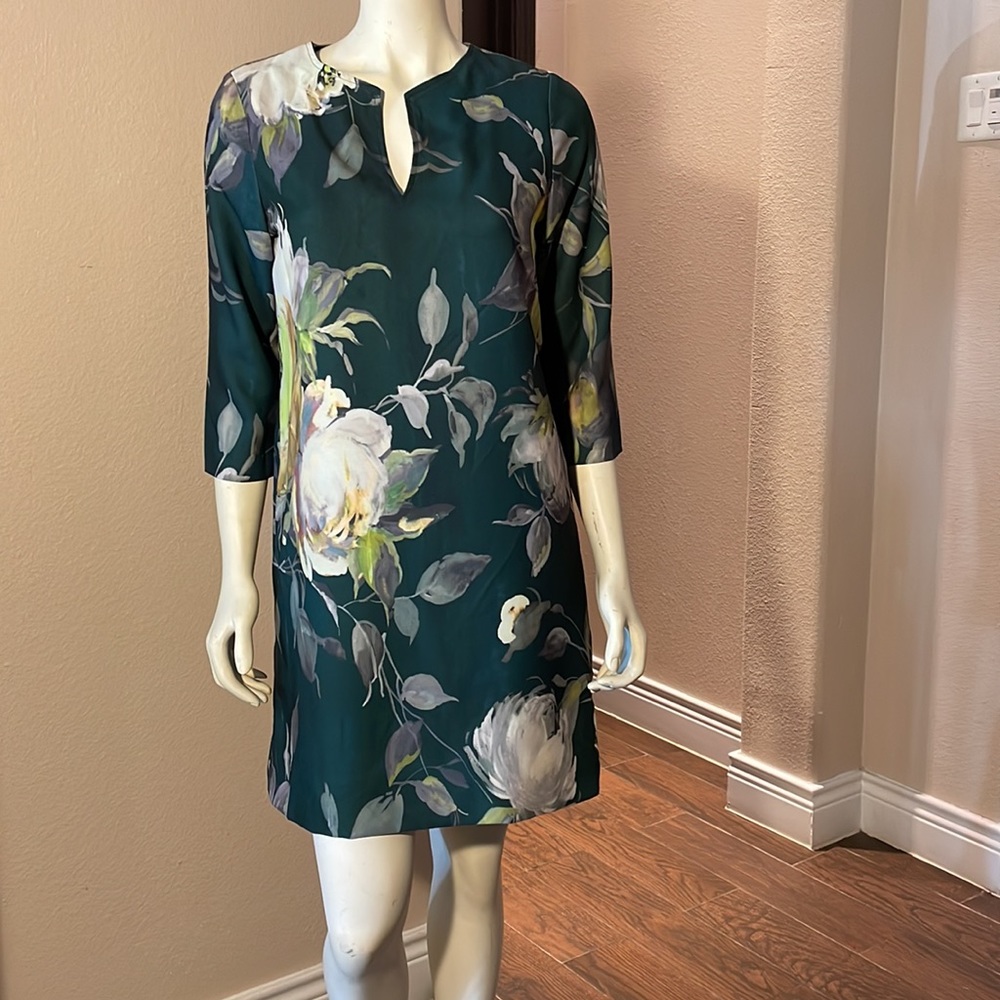 Karen Kane, formal floral print dress